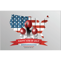 4th of July Postcard 4th of July Postcard