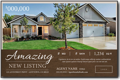 Jumbo Postcard Just Listed B1 Jumbo Postcard Just Listed B1