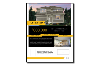 Flyer B1 - One Sided Yellow