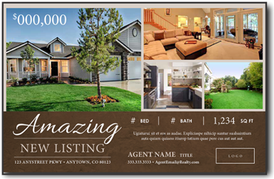 Jumbo Postcard Just Listed B3 Jumbo Postcard Just Listed B3