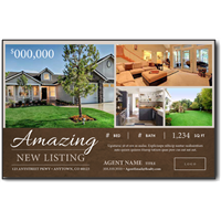 Jumbo Postcard Just Listed B3 Jumbo Postcard Just Listed B3